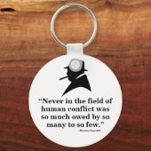Porte-clés Winston Churchill Keyring - Citation 11 (Recto)