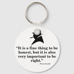 Porte-clés Winston Churchill Keyring - Citation 15