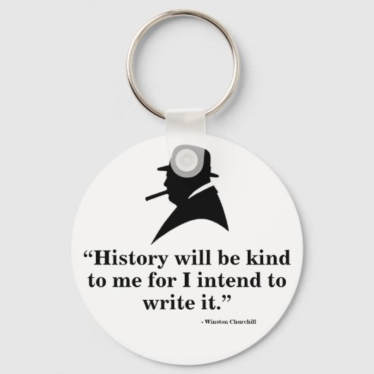 Porte-clés Winston Churchill Keyring - Citation 18 (Recto)
