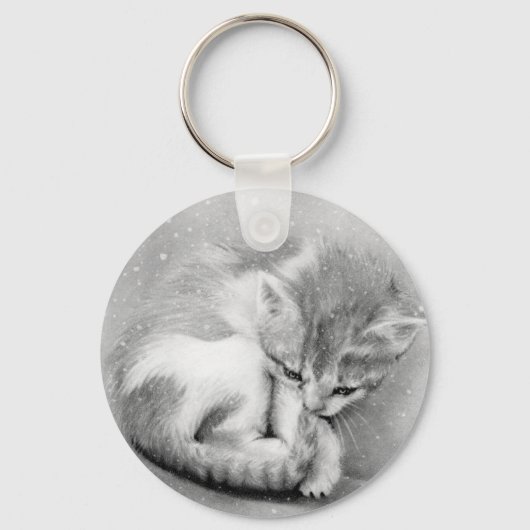 Porte-clés Wintry Kitty Porte - clé (Recto)