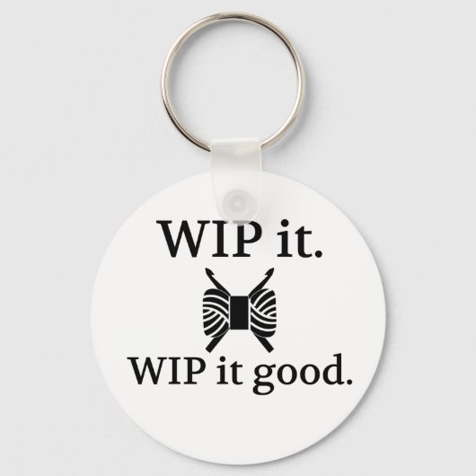Porte-clés WIP It Good - Crochet {Light} (Recto)