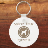 Porte-clés Wire Fox Terrier (Recto)