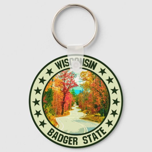 Porte-clés Wisconsin (Recto)