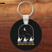 Porte-clés Wise Men Still Seek Him Nativity Scene Christian C (Recto)