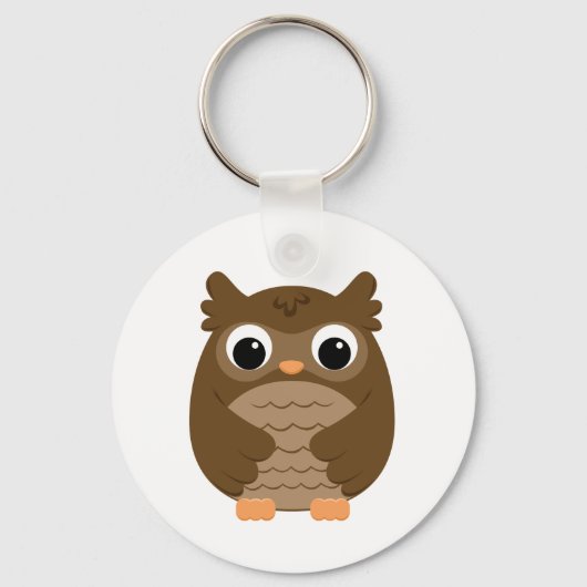 Porte-clés Wise Owl (Recto)