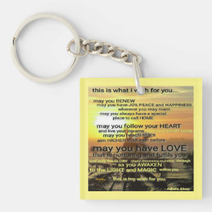 Porte-clés WISH Porte - clé par Adiela Akoo