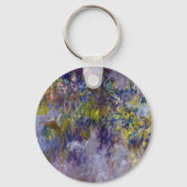 Porte-clés Wisteria (moitié gauche) par Claude Monet (Verso)
