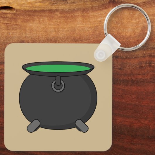 Porte-clés Witch Cauldron (Verso)