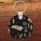 Porte-clés Witchcraft Potion Pattern – Halloween Magic (Verso)