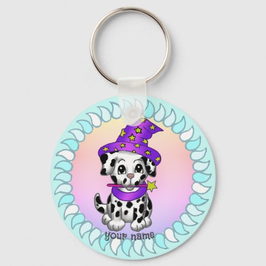 Porte-clés Wizard porte - clé chien chiot (Recto)