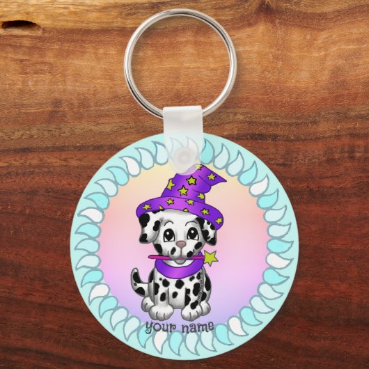 Porte-clés Wizard porte - clé chien chiot (Recto)