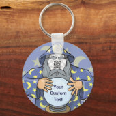 Porte-clés Wizard with your face (Recto)