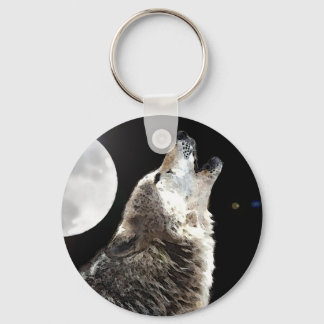Porte-clés Wolf & Moon