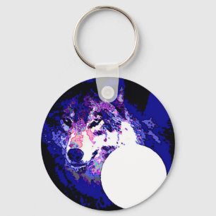 Porte-clés Wolf & Moon