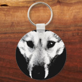 Porte-clés Wolf Pup Porte - clé Wild Chien Keepsakes & Cadeau (Recto)