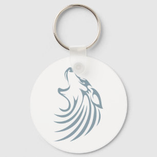 Porte-clés Wolf Shirts   Logo de chemises Wolf personnalisées