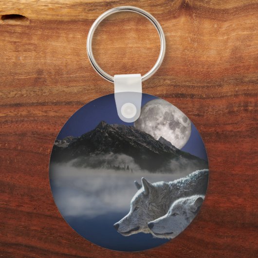 Porte-clés Wolf Spirit (Recto)