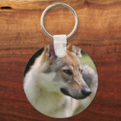 Porte-clés Wolfdog tchécoslovaque (Recto)