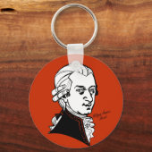 Porte-clés Wolfgang Amadeus Mozart (Recto)