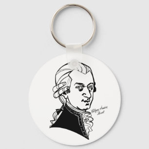 Porte-clés Wolfgang Amadeus Mozart