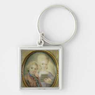 Porte-clés Wolfgang Amadeus Mozart et sa soeur