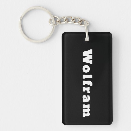 Porte-clés Wolfram (Devant)