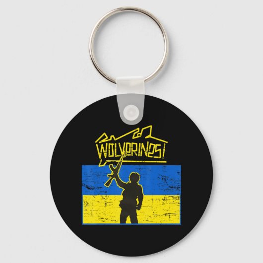 Porte-clés Wolverines d'Ukraine (Recto)