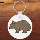 Porte-clés Wombat graphique (Recto)