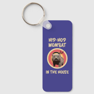 Porte-clés Wombat Hip-hop Drôle dans la Maison