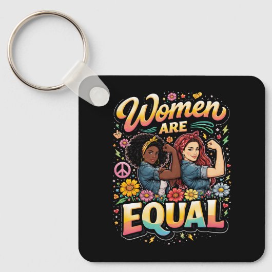 Porte-clés Women Are Equal (Recto)
