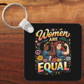 Porte-clés Women Are Equal (Recto)