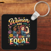 Porte-clés Women Are Equal (Verso)