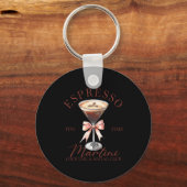 Porte-clés Womens Espresso Martini Social Club Drinking Tail (Recto)