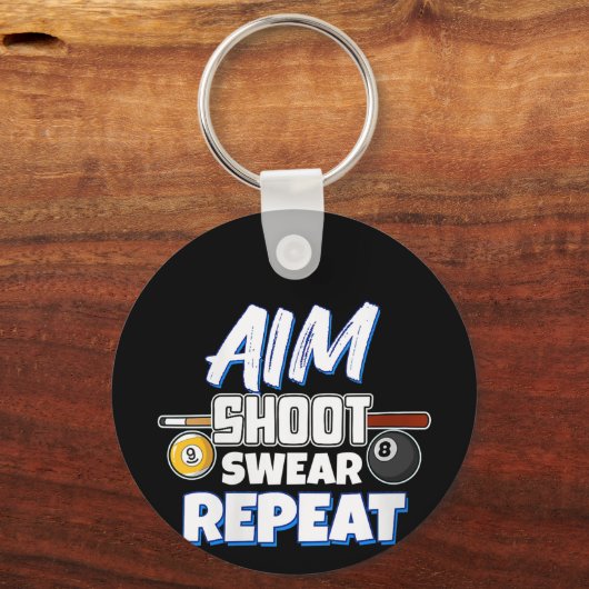 Porte-clés Womens Funny Aim (Recto)