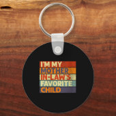 Porte-clés Womens I'm My Mother In Law's Favorite Child Funny (Recto)