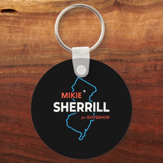 Porte-clés Womens Mikie Sherrill New Jersey Governor Election (Recto)