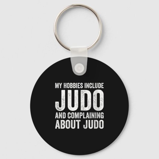 Porte-clés Womens My Hobbies Include Judo Funny Judoka V-neck (Recto)
