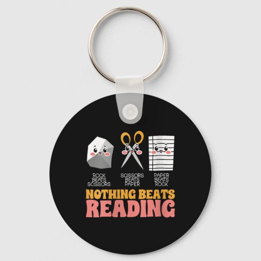 Porte-clés Womens Nothing Beats Lecture Librarian Accroche (Recto)