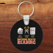 Porte-clés Womens Nothing Beats Lecture Librarian Accroche (Recto)