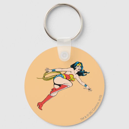 Porte-clés Wonder Woman bondit à droite (Recto)