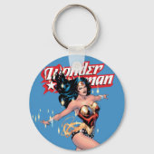 Porte-clés Wonder Woman Couverture de bande dessinée (Verso)