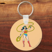 Porte-clés Wonder Woman debout avec Lasso (Recto)
