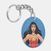 Porte-clés Wonder Woman - Lutter Pour La Paix (Devant gauche)
