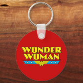Porte-clés Wonder Woman Nom et logo (Verso)