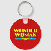 Porte-clés Wonder Woman Nom et logo (Verso)