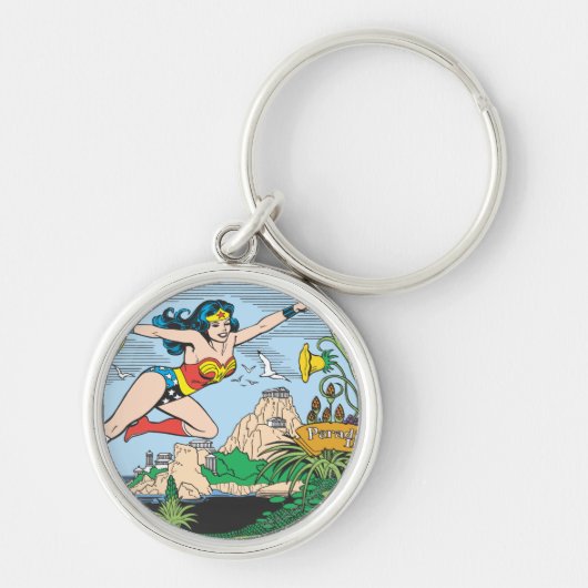 Porte-clés Wonder Woman Paradise Island (Devant)