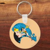 Porte-clés Wonder Woman Profile Background (Recto)