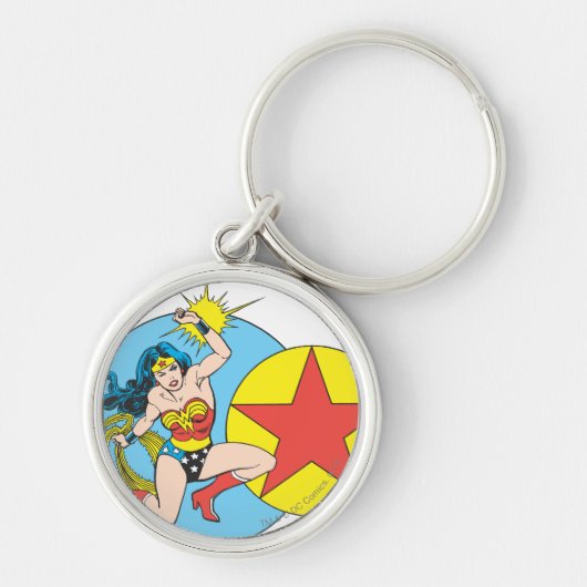 Porte-clés Wonder Woman Red Star (Devant)