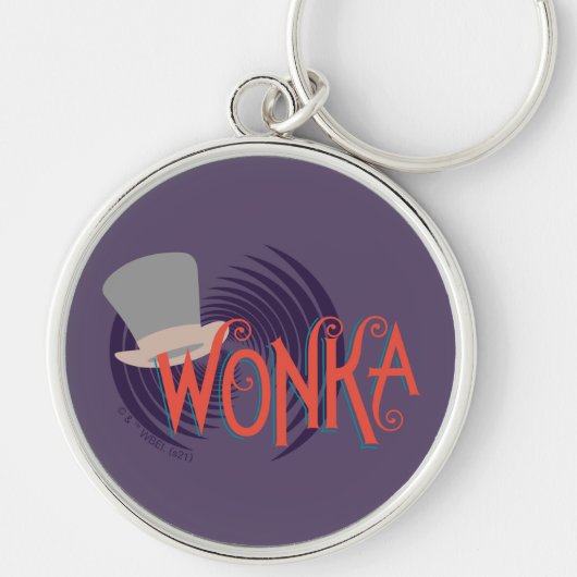 Porte-clés Wonka Spiral Logo (Devant)