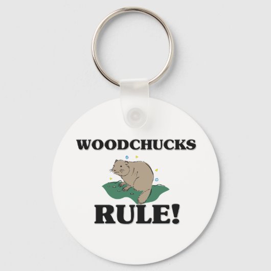 Porte-clés WOODCHUCKS Règle ! (Recto)